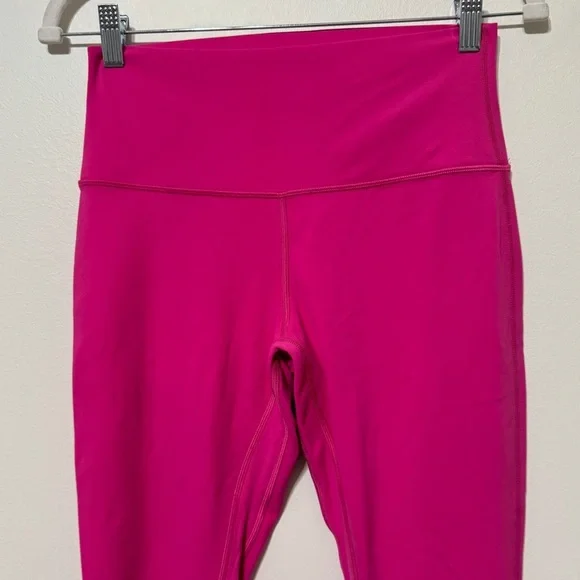 NEW Lululemon Align High-Rise Pant 28" Pink Size 8 LW5CTIS Nulu Double Lined - Picture 3 of 9